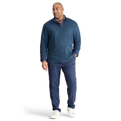 Big & Tall IZOD Advantage Performance Sweater Fleece Quarter-Zip Pullover