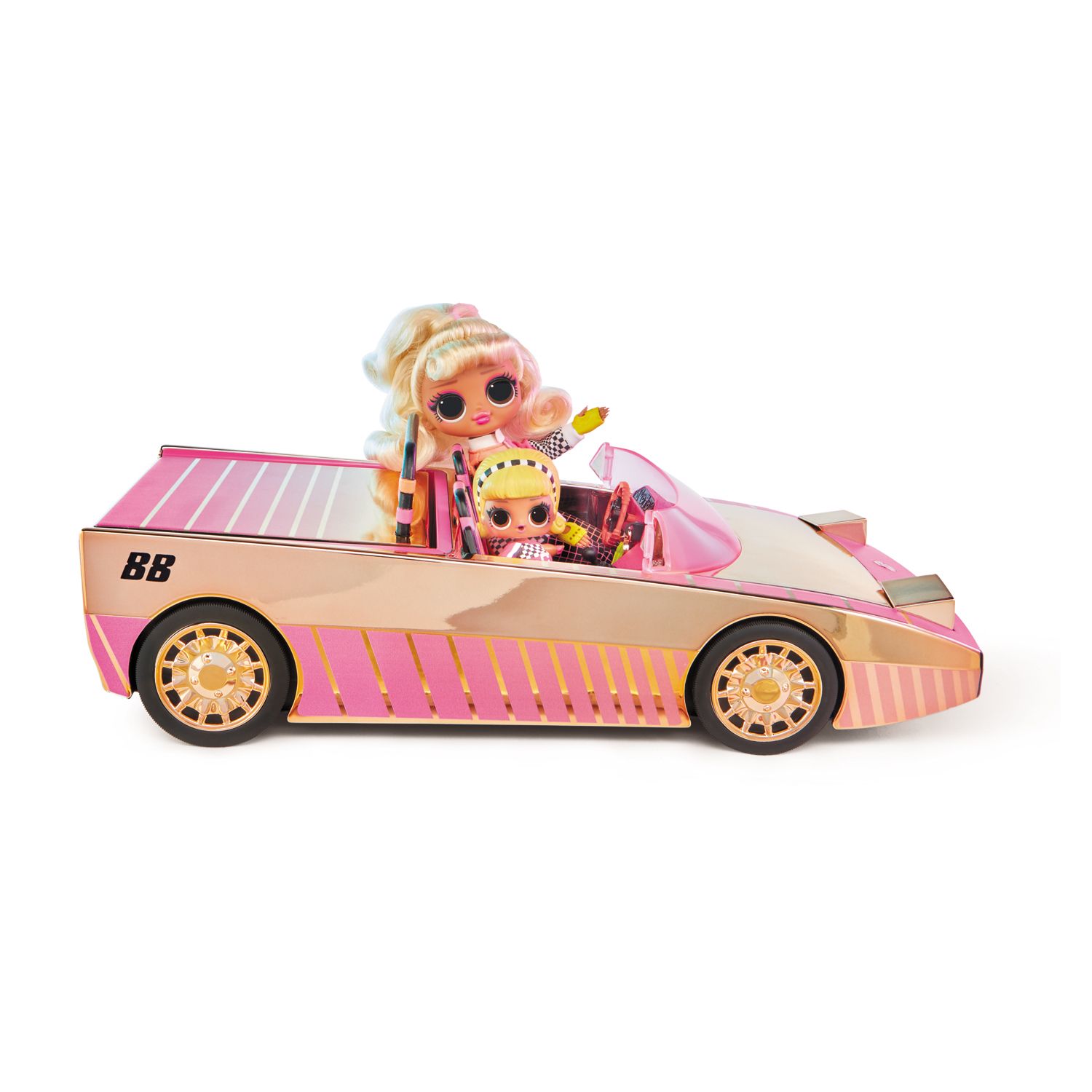 lol surprise doll car