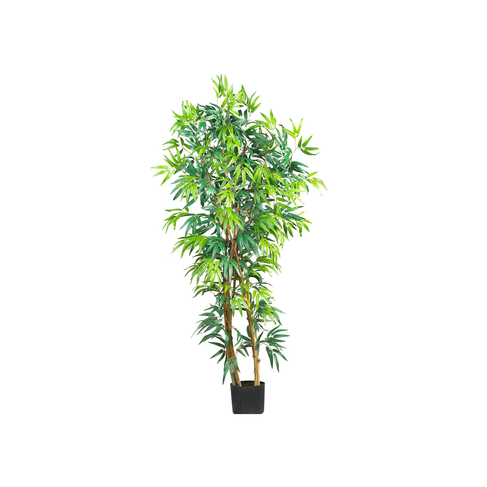 nearly natural 5-ft. Silk Fancy Bamboo Tree, Multicolor