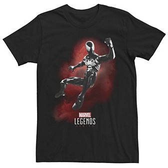 Men's Marvel Legends Series Spider-Man Symbiote Suit Graphic Tee
