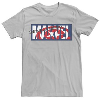 Men's Marvel Captain America Shield Sentinal Of Liberty Logo Graphic Tee