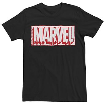 Men's Marvel Spooky Drip Logo Tee