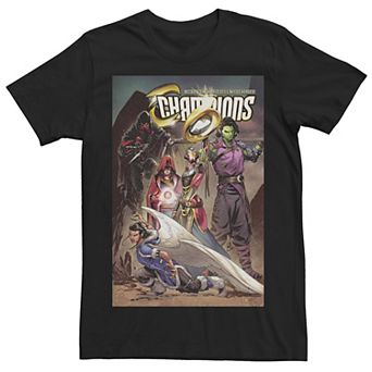 Men's Marvel Luke Cage Brain Bomb Comic Cover Graphic Tee