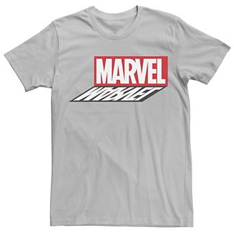 Men's Marvel Mirrored Logo Graphic Tee