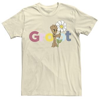 Men's Marvel Guardians Of The Galaxy Groot Flower Tee
