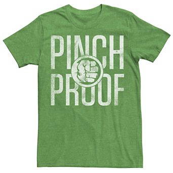 Men's Marvel Hulk Pinch Proof St. Patrick's Day Graphic Tee