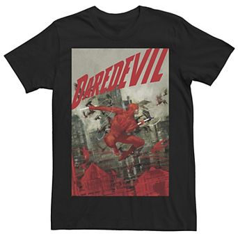 Men's Marvel Comixology Daredevil Know Fear Comic Book Cover Graphic Tee
