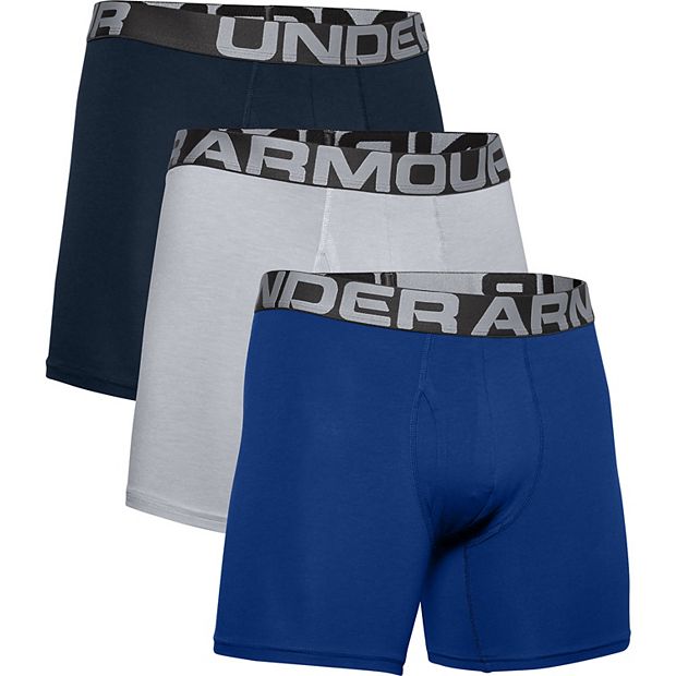 Under Armour Charged Cotton® Stretch 6” Boxerjock® 3-PackMen's