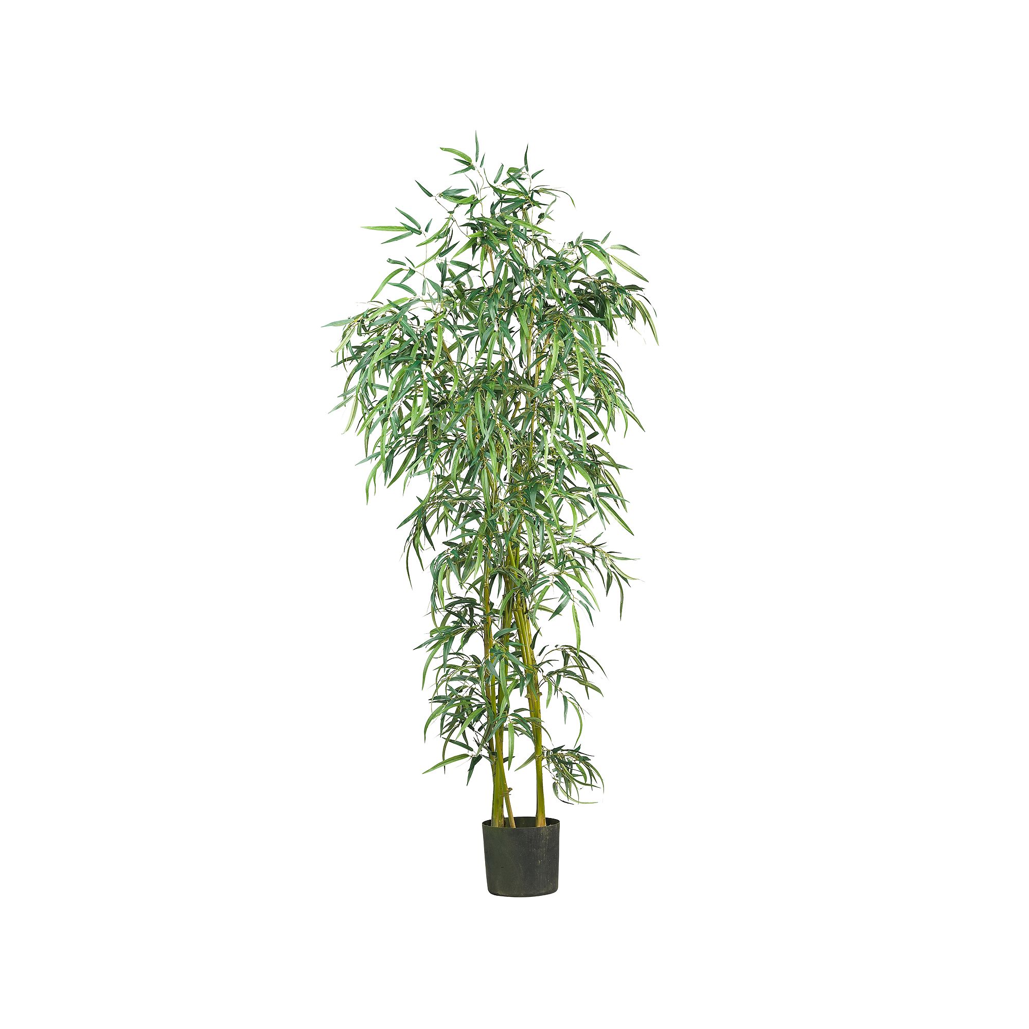 nearly natural 6-ft. Silk Fancy Slim Bamboo Tree, Multicolor