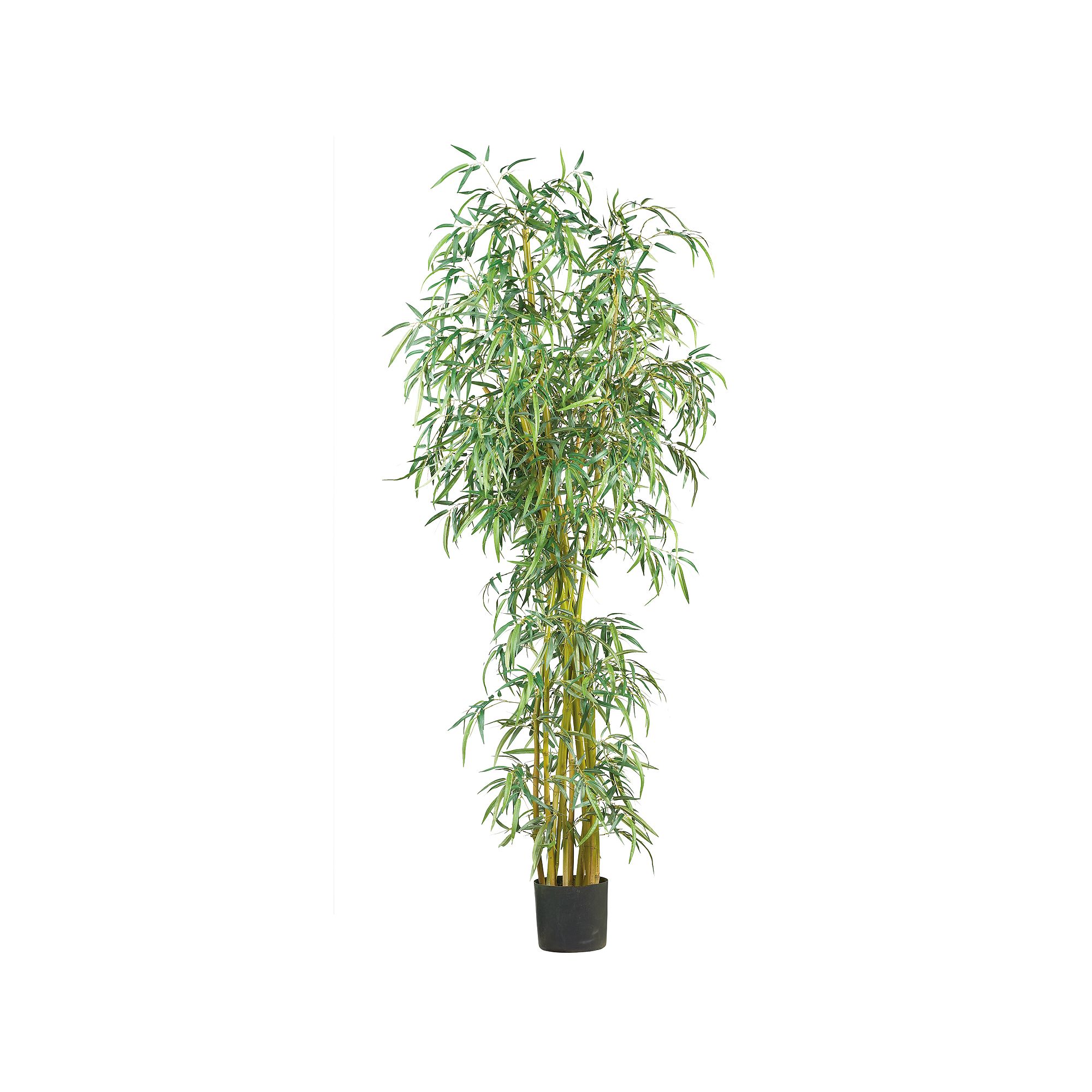 nearly natural 7-ft. Silk Fancy Slim Bamboo Tree, Multicolor