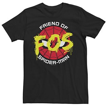 Men's Marvel Spider-Man Far From Home Friends Of Spider-Man Logo Graphic Tee