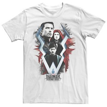 Men's Marvel Inhumans TV Series Black Bolt Medusa Maximus Graphic Tee