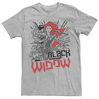 Men's Marvel Black Widow Tone Graphic Tee