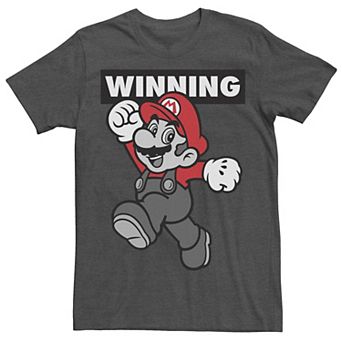 Men's Nintendo Winning Mario Graphic Tee