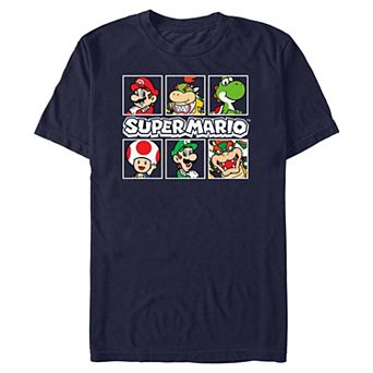 Men's Nintendo Simple Logos Graphic Tee