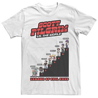 Men's Scott Pilgrim Vs. The World League Of Evil Exes Tee