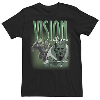 Men's Marvel Vision Homage Poster Graphic Tee