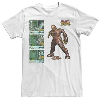 Men's Marvel Zombies Iron Man Zombie Panels Graphic Tee