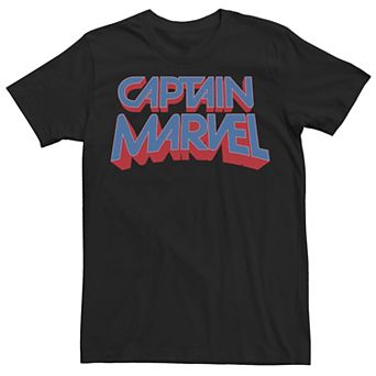 Men's Marvel Captain Marvel Movie Logo Graphic Tee