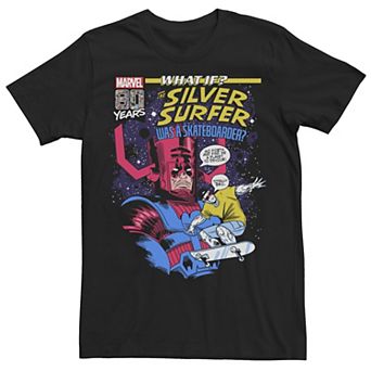 Men's Marvel What If Silver Surfer Comic Cover Graphic Tee