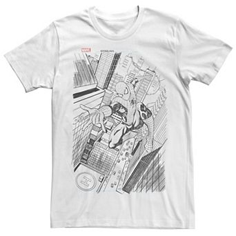 Men's Marvel City Swings Graphic Tee
