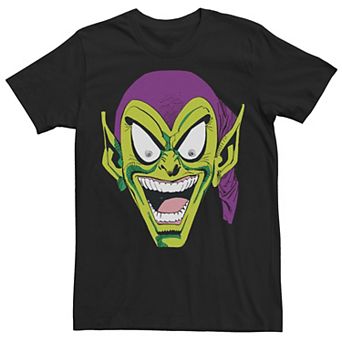Men's Marvel Spider-Man Green Goblin Laugh Graphic Tee