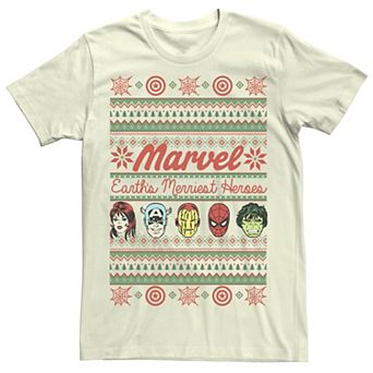 Men's Marvel Merriest Heroes Graphic Tee