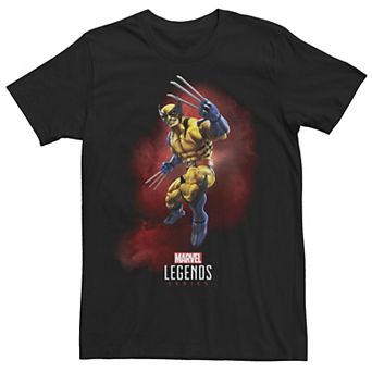 Men's Marvel Legends Series Wolverine Portrait Graphic Tee