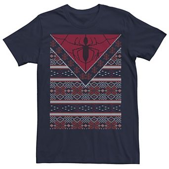 Men's Marvel Spidey Logo Sweater Graphic Tee