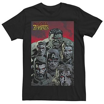 Men's Marvel Zombies Avengers Zombie Group Shot Graphic Tee