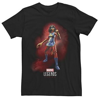 Men's Marvel Legends Series Ms. Marvel Portrait Graphic Tee