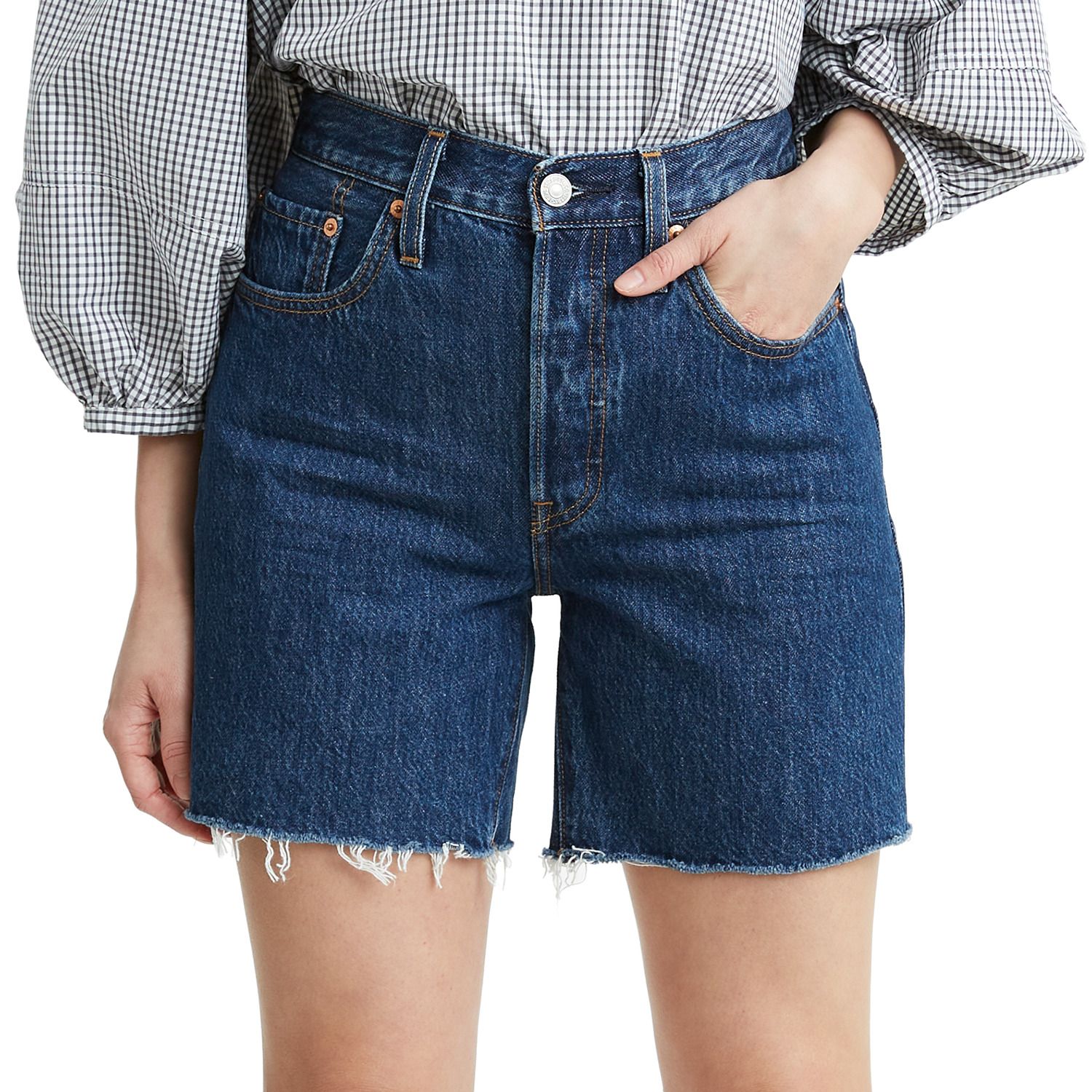 frayed jean shorts womens