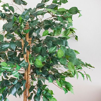 nearly natural 5-ft. Silk Ficus Tree