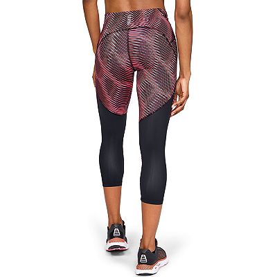 crop leggings women's ua armour fly fast printed tights