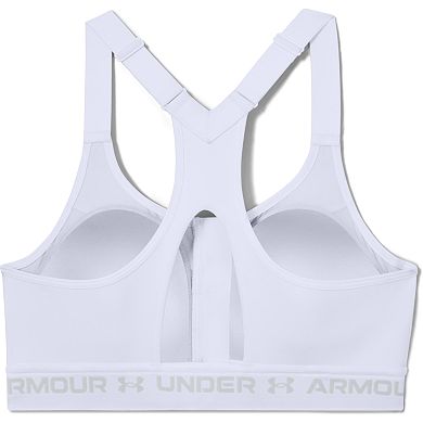 Women's Under Armour High Zip Crossback Sports Bra