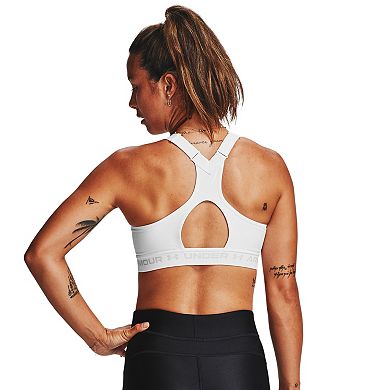 Women's Under Armour High Zip Crossback Sports Bra