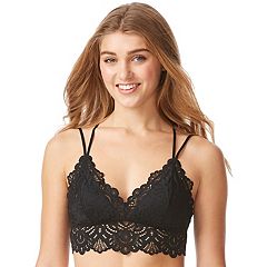 Juniors Black Bralettes Bras - Underwear, Clothing | Kohl's