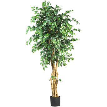 nearly natural Silk Palace Ficus Tree