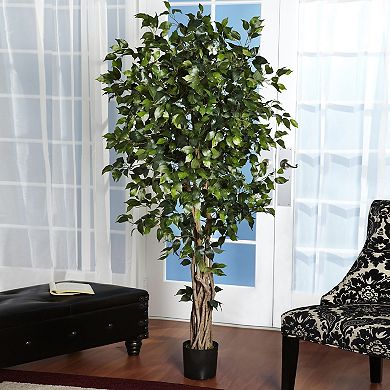 nearly natural Silk Palace Ficus Tree