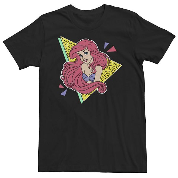 Men's Disney's The Little Mermaid Ariel Retro Tee