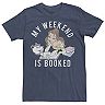 Disney's Beauty And The Beast Men's Belle My Weekend Is Booked Graphic Tee