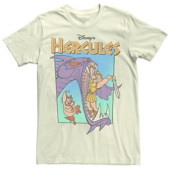 Disney's Hercules Hydra Battle Retro Men's Tee
