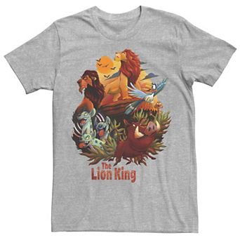 Disney's Lion King Men's Main Cast Poster Tee