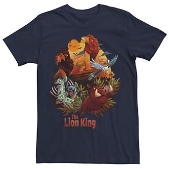 Disney's Lion King Men's Main Cast Poster Tee