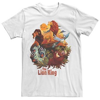 Disney's Lion King Men's Main Cast Poster Tee