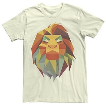 Men's Lion King Paper Cut Simba Tee