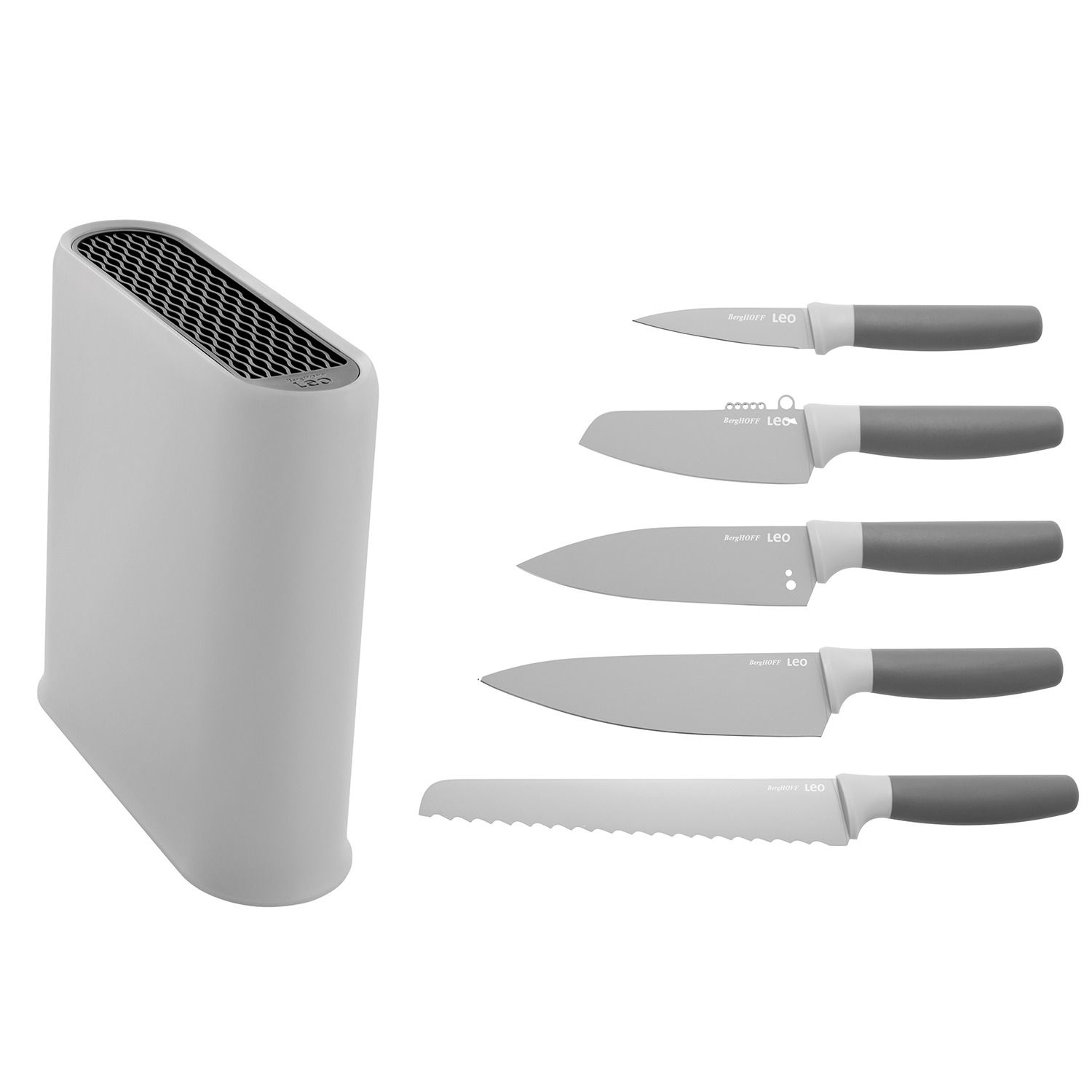 BergHOFF Essentials Eclipse 6pc Knife Block