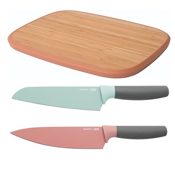 BergHOFF Leo 3Pc Chef & Santoku Knife Set BrickSeek