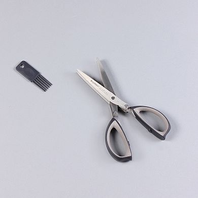 BergHOFF Essentials 10-in. Stainless Steel Multi-Blade Herb Scissors