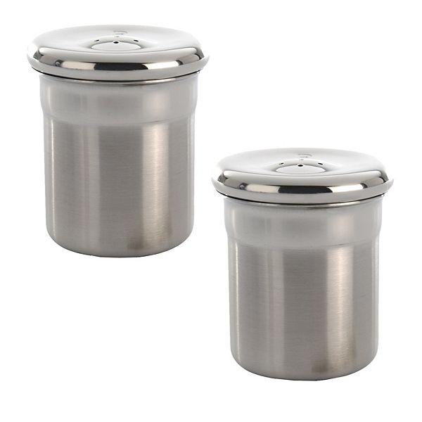 BergHOFF Essentials 2Pc 18/10 Stainless Steel Salt & Pepper Set